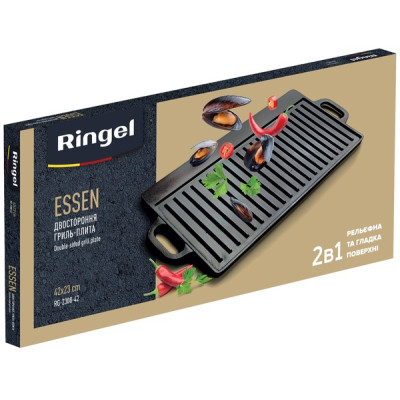 Сковорода плита-гриль RINGEL Essen 42х23х1.5 см (6858205)