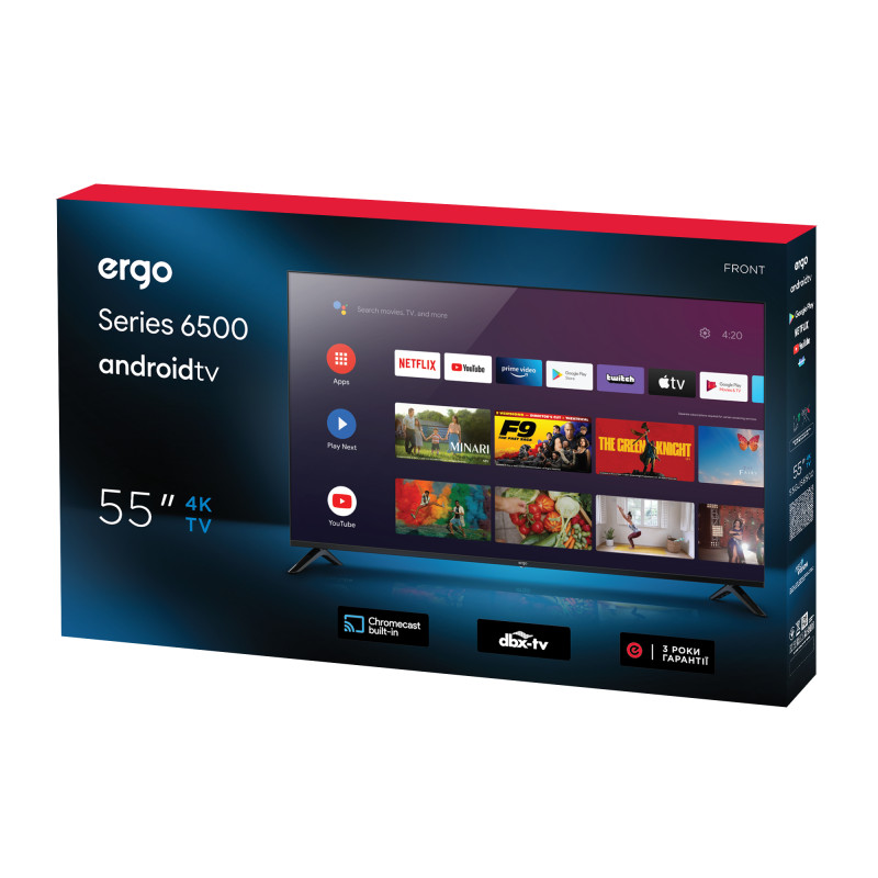 Телевізор ERGO 55GUS6500 (6890909)