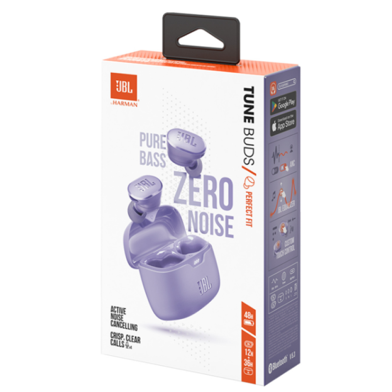 Гарнітура JBL TUNE BUDS Purple (JBLTBUDSPUR) (6891594)