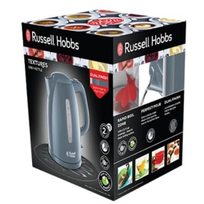 Електрочайник Russell Hobbs 21274-70 Textures Grey (6651565)