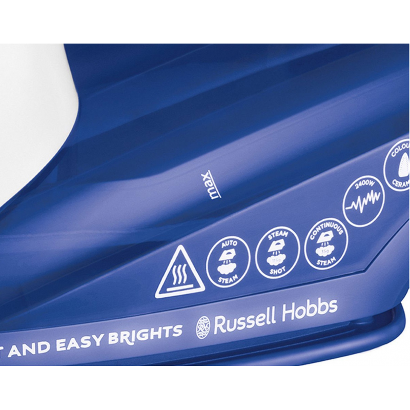 Праска з подачею пари Russell Hobbs 26483-56 Light & Easy Brights Sapphire Iron (6840575)