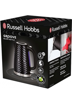 Електрочайник Russell Hobbs 26380-70 Groove Black (6893228)