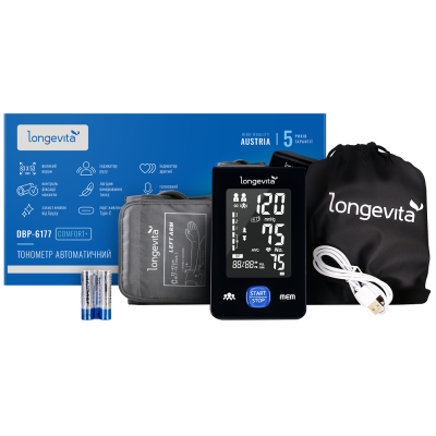 Автоматичний тонометр Longevita DBP-6177 (6900283)