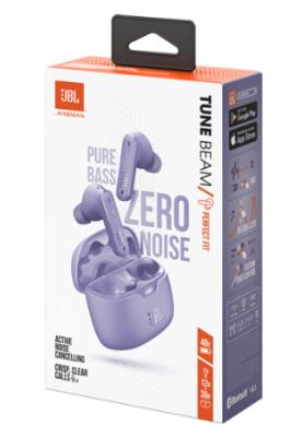 Гарнітура JBL TUNE BEAM Purple (JBLTBEAMPUR) (6891590)