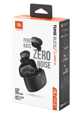 Гарнітура JBL TUNE BUDS Black (JBLTBUDSBLK) (6891592)