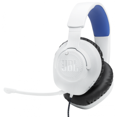 Гарнітура JBL QUANTUM 100P Console White (JBLQ100PWHTBLU) (6900175)