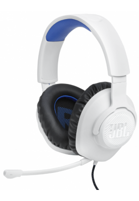 Гарнітура JBL QUANTUM 100P Console White (JBLQ100PWHTBLU) (6900175)