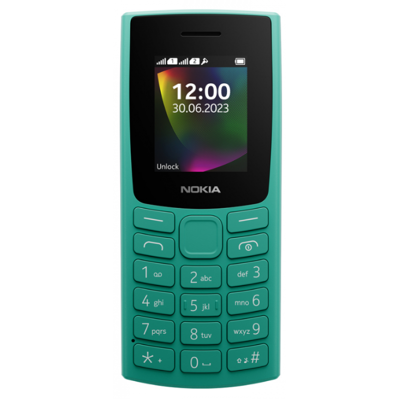 Мобільний телефон Nokia 106 Dual SIM (TA-1564) Green (6906571)