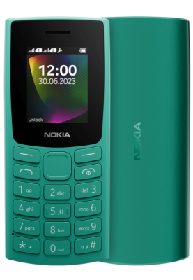 Мобільний телефон Nokia 106 Dual SIM (TA-1564) Green (6906571)