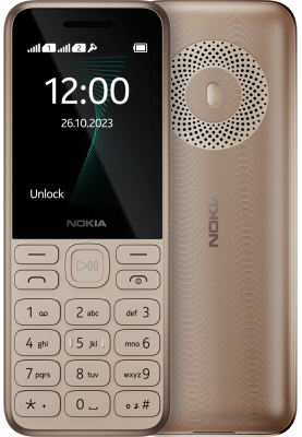 Мобільний телефон Nokia 130 Dual SIM (TA-1576) Light Gold (6906942)