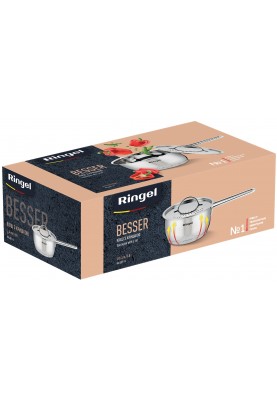 Ківш RINGEL Besser (0.8 л) 14 см з кришкою (6869640)