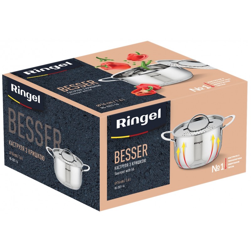 Каструля RINGEL Besser (1.6 л) 16 см  (6869641)