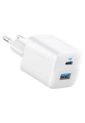 Мережевий зарядний пристрій Anker PowerPort 323 - 33W Dual-Port USB-C White (6908151)