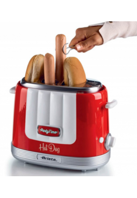 Бутербродниця Ariete 0206 HOT DOG RED (6898999)