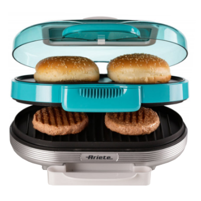 Бутербродниця Ariete 2505 HAMBURGER BLUE (6899002)