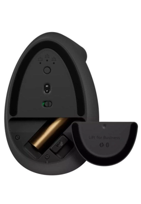 Миша комп'ютерна Logitech Lift Vertical Ergonomic Mouse Graphite B2B (910-006494) (6859759)