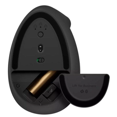 Миша комп'ютерна Logitech Lift Vertical Ergonomic Mouse Graphite B2B (910-006494) (6859759)