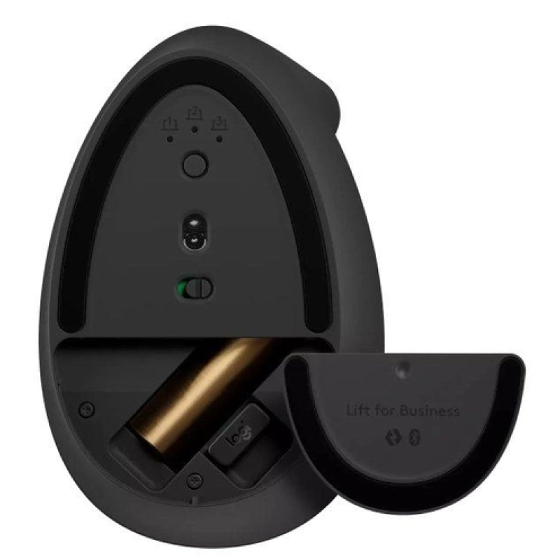 Миша комп'ютерна Logitech Lift Vertical Ergonomic Mouse Graphite B2B (910-006494) (6859759)