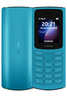 Мобільний телефон Nokia 105 (TA-1569) Cyan (6907570)