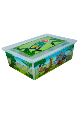 Контейнер Qutu Light Box ZOO, 25 л (6907102)