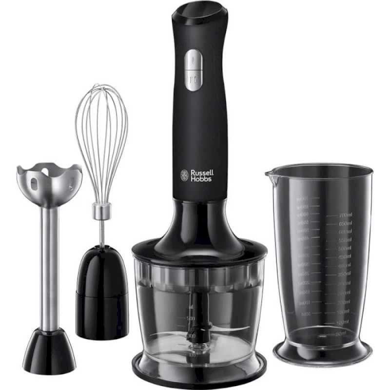 Занурювальний блендер Russell Hobbs 24702-56 Matte Black 3in1 (6651540)