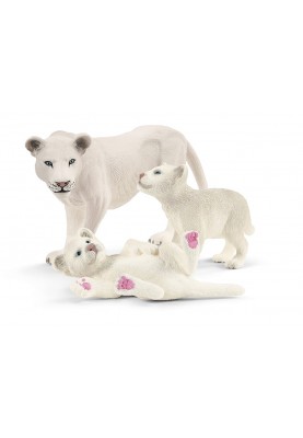 Набір іграшкових фігурок Schleich Левиця з дитинчатами (6903299)