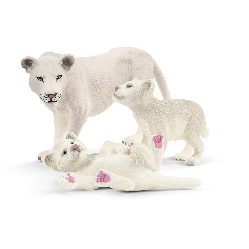 Набір іграшкових фігурок Schleich Левиця з дитинчатами (6903299)