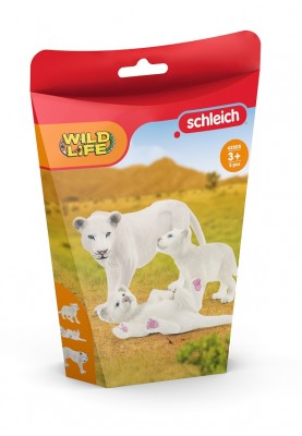 Набір іграшкових фігурок Schleich Левиця з дитинчатами (6903299)