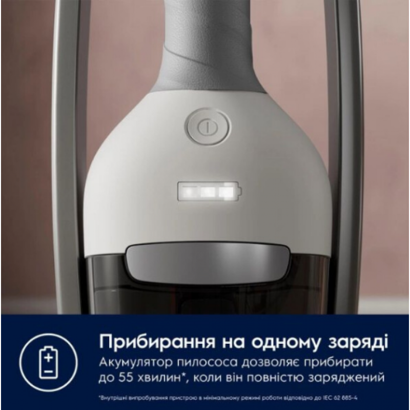 Акумуляторний пилосос Electrolux ES62HB25UV (6910450)