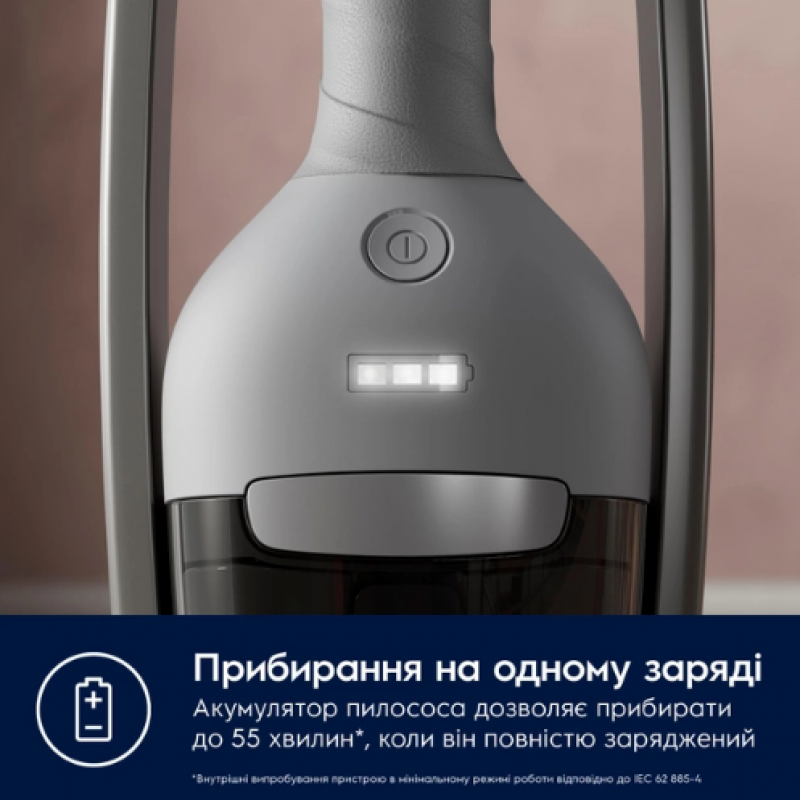 Акумуляторний пилосос Electrolux ES62CB25UG (6910451)