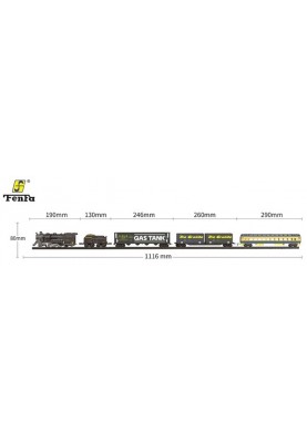 Ігровий набір Fenfa Залізниця 1601C (6877525)