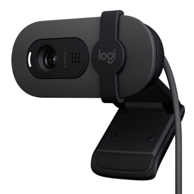 Веб-камера Logitech BRIO 100 FHD GRAPHITE (960-001585)  (6914872)