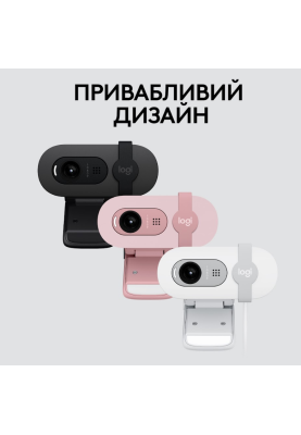 Веб-камера Logitech BRIO 100 FHD GRAPHITE (960-001585)  (6914872)