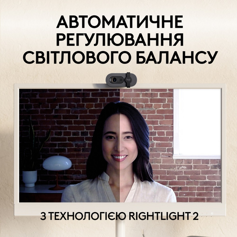 Веб-камера Logitech BRIO 105 FHD GRAPHITE (960-001592)  (6916413)