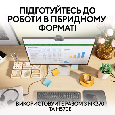 Вебкамера Logitech BRIO 105 FHD GRAPHITE (960-001592) (6916413)