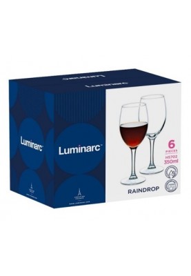 Набір келихів Luminarc Raindrop, 6х250 мл (H5701) (6887045)