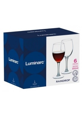 Набір келихів Luminarc Raindrop, 6х450 мл (Q5488) (6887050)