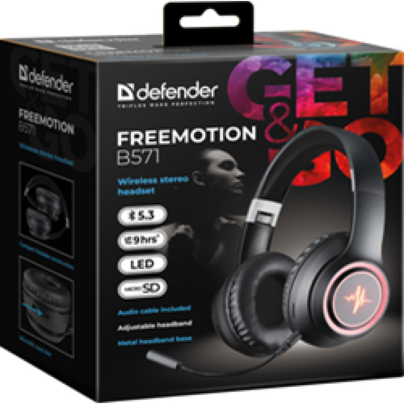 Гарнітура Defender FreeMotion B571 (63572) Black (6918418)