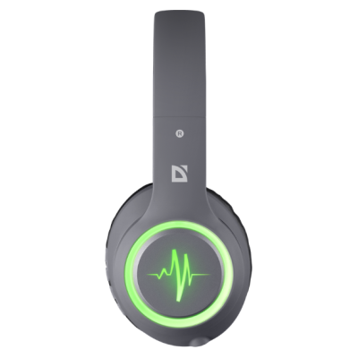 Гарнітура Defender FreeMotion B571 Bluetooth LED, Gray (63571) (6918549)