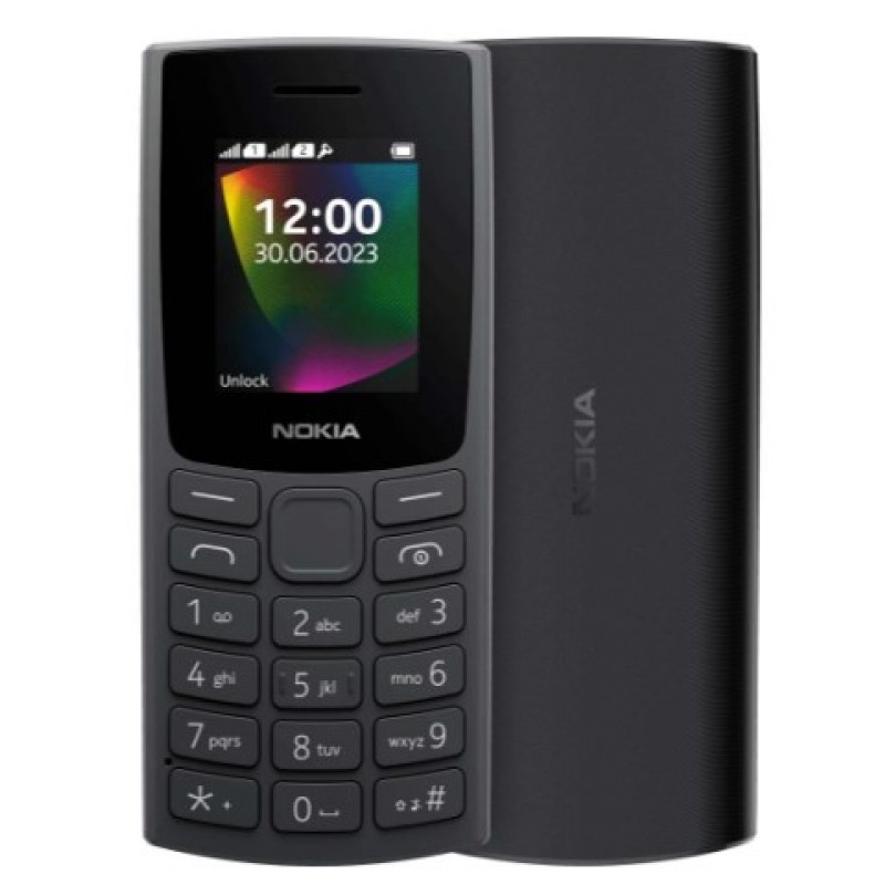 Мобільний телефон Nokia 106 TA-1564 DS Сharcoal  (6907571)