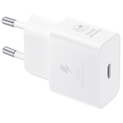 Мережевий зарядний пристрій Samsung 25W Travel Adapter White (EP-T2510NWEGEU) (6921946)