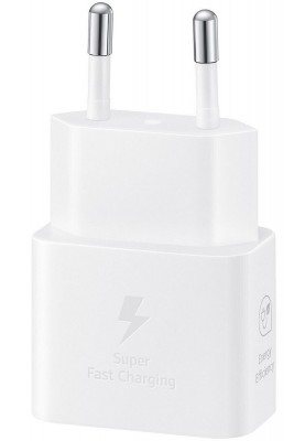 Мережевий зарядний пристрій Samsung 25W Travel Adapter White (EP-T2510NWEGEU) (6921946)