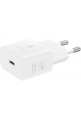 Мережевий зарядний пристрій Samsung 25W Travel Adapter White (EP-T2510NWEGEU) (6921946)