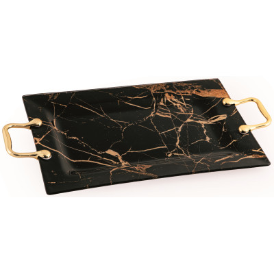 Блюдо Viva Marbel Black (6870641)