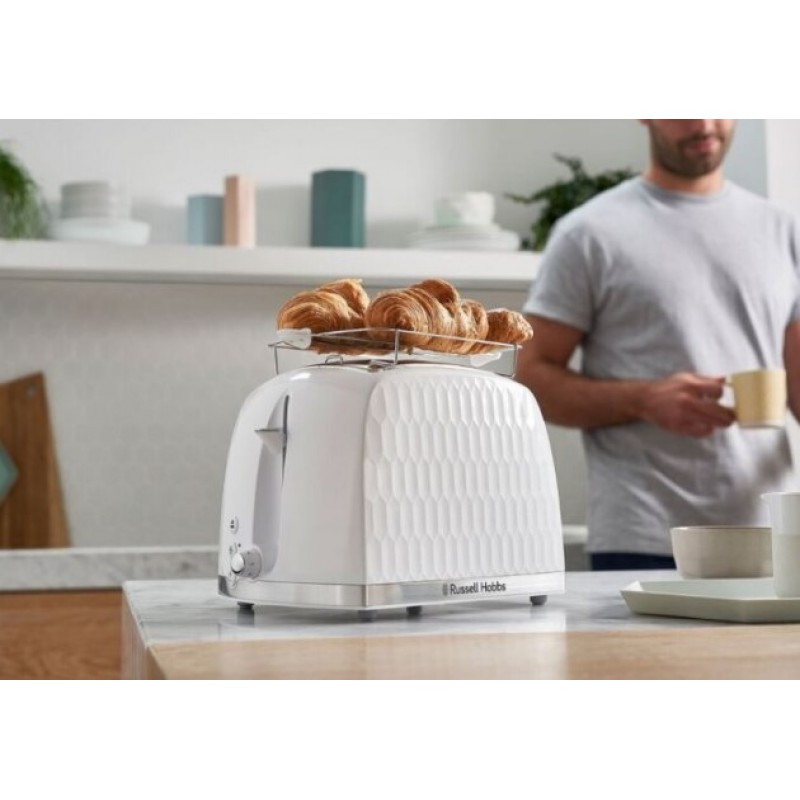 Тостер Russell Hobbs 26060-56 Honeycomb White (6651552)