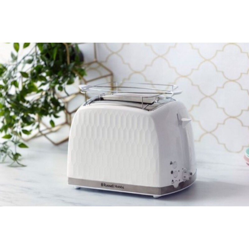 Тостер Russell Hobbs 26060-56 Honeycomb White (6651552)