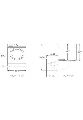 Пральна машина автоматична Haier HW90G-B14979TU1S (6931157)