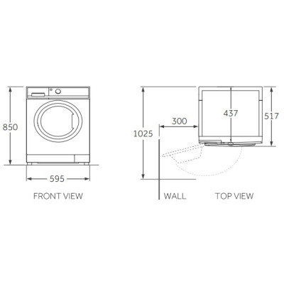 Пральна машина автоматична Haier HW90G-B14979TU1S (6931157)