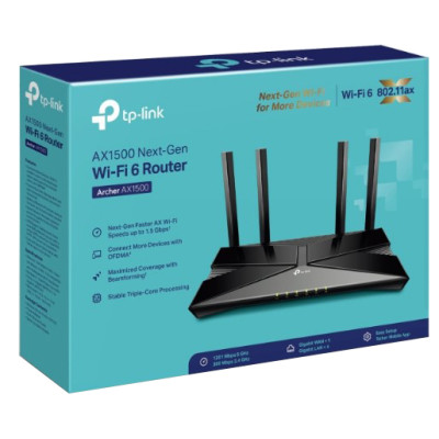 Бездротовий маршрутизатор TP-Link Archer AX1500 (6854511)