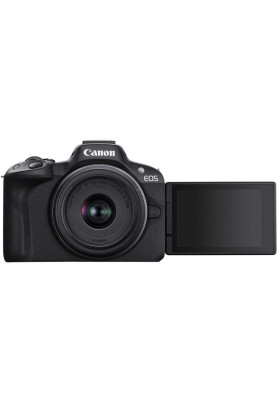 Цифрова фотокамера Canon EOS R50 + RF-S 18-45 IS STM Black Creator Kit (6913118)